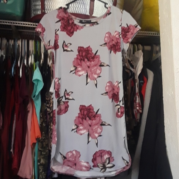 Long Flower Shirt - Picture 1 of 4